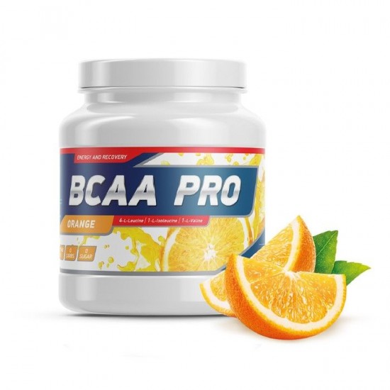 GENETICLAB BCAA Pro Powder 500 г, Апельсин