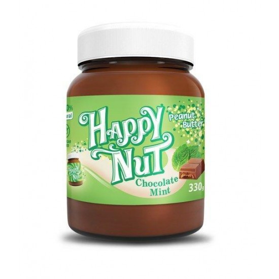 Арахисовая паста Happy Nut шоколад с мятой 330г