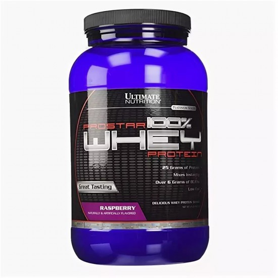 ULTIMATE Prostar Whey 908 г, Малина