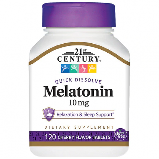 21ST CENTURY Melatonin 10mg 120 табл,