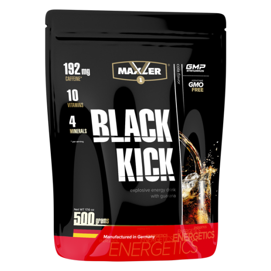 MAXLER Black Kick (Пакет) 500 г, Кола