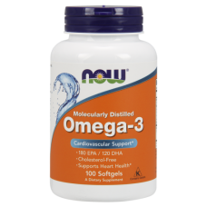 NOW Omega 3 100 кап,