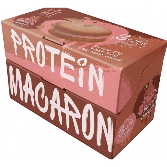 FIT KIT Protein Macaron 75г, Ягодный дайкири