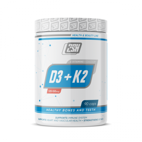 2SN Vitamin D3+Calcium+K2 90 капс