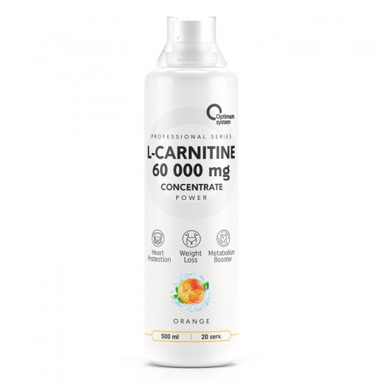 OPTIMUM SYSTEM L-Carnitine 500мл, Апельсин