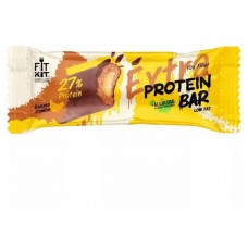 FIT KIT Extra Protein Bar 55г, Бананы фламбе