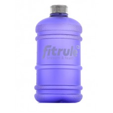 FitRule Бутыль прорезиненная 2,2л (крышка), Фиолетовая