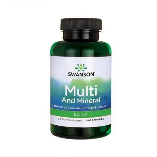 SWANSON Multi and Mineral 100 капс