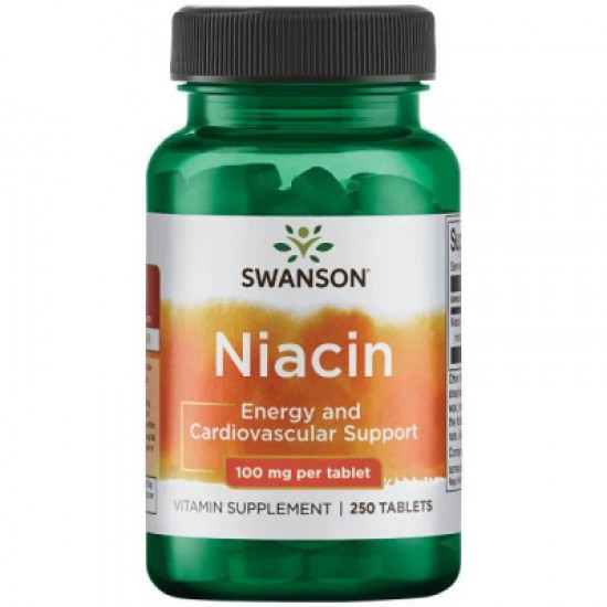 SWANSON NIACIN (витамин В3) 250 капс
