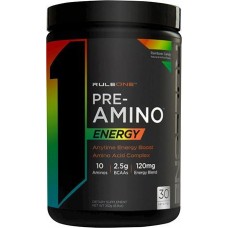RULE1 PRE-AMINO Energy 30 порц, Персик-манго
