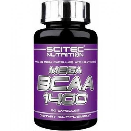 SCITEC Mega BCAA 1400 (90 капсул)