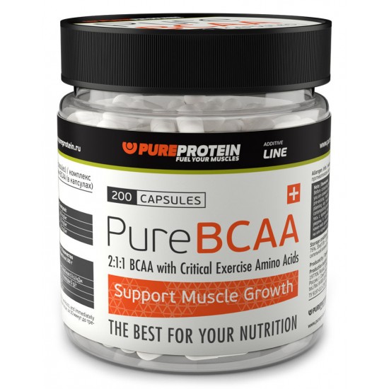 PureProtein BCAA (200 капсул)